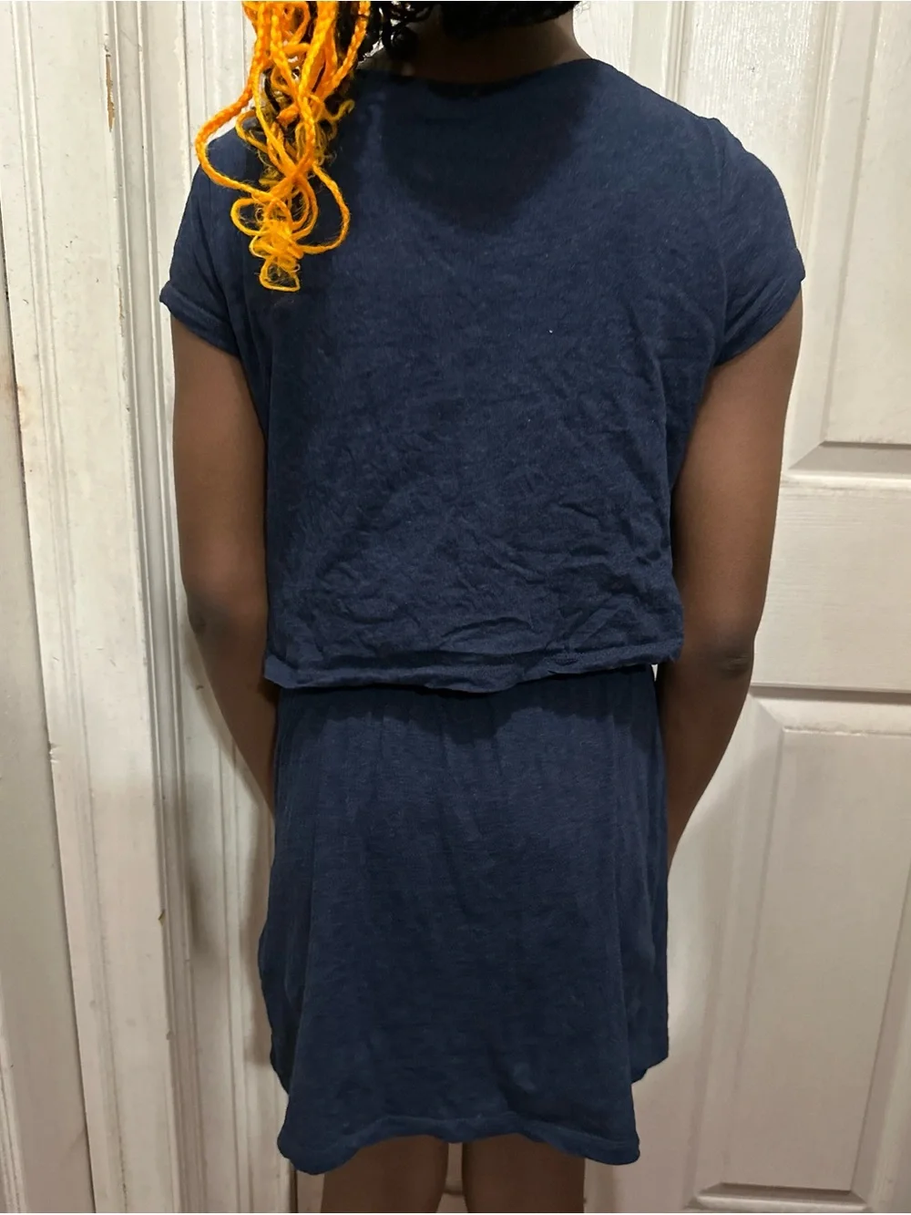 Polo Ralph Lauren girls cotton jersey tee dress embroidered pony on the chest